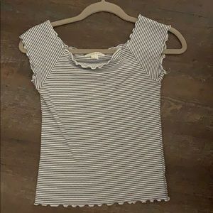 off the shoulder crop top